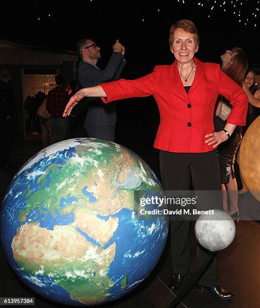 Helen Sharman attends the opening of the Science Museum's new interactive gallery 'Wonderlab' on October 11, 2016 in London, England.