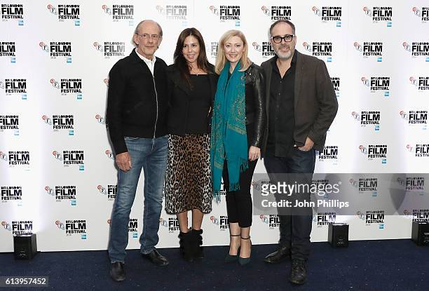 Christopher Lloyd, Lisa Loiacono, Avril Daly and Nick Ryan attend the 'I Am Not A Serial Killer' screening during the 60th BFI London Film Festival...
