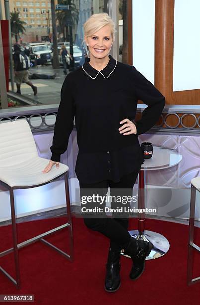 Actress Monica Potter visits Hollywood Today Live at W Hollywood on October 11, 2016 in Hollywood, California.