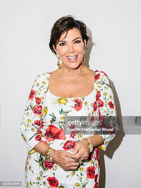 American television personality Kris Jenner is photographed for GQ.com on June 28, 2016 in Los Angeles, California.