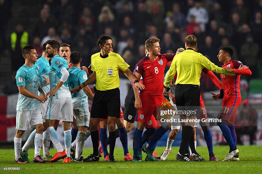 Slovenia v England - FIFA 2018 World Cup Qualifier