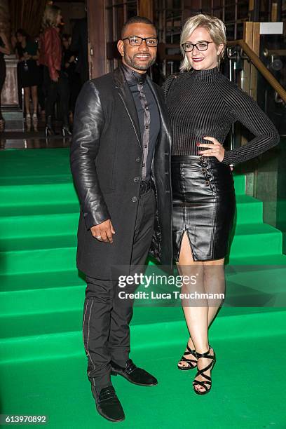 Gill and Chloe Gill attends the Spectacle Wearer of the Year awards on October 11, 2016 in London, England.