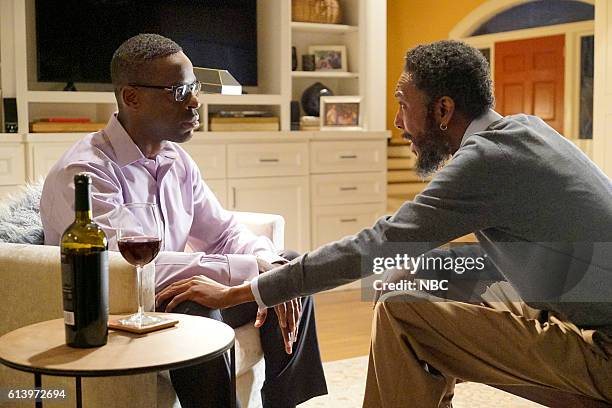 The Pool" Episode 104 -- Pictured: Sterling K Brown as Randall, Ron Cephas Jones as William --