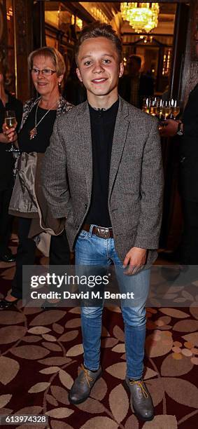 Daniel Huttlestone attends the 'London Town' screening during the 60th BFI London Film Festival at St Ermin's Hotel on October 11, 2016 in London,...