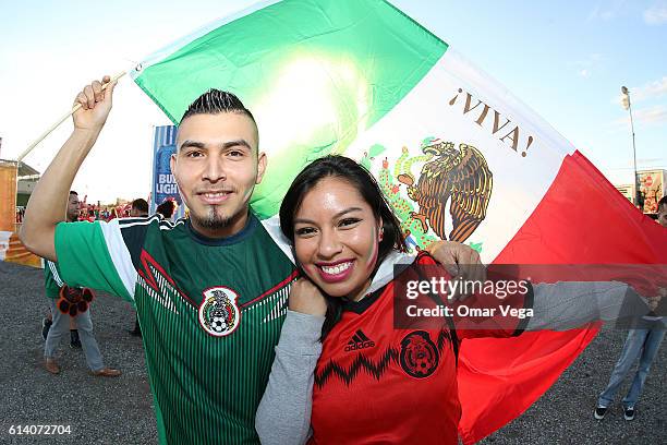 During the International Friendly Match between Mexico and Panama at Toyota Park on October 11, 2016 in Chicago, United States.