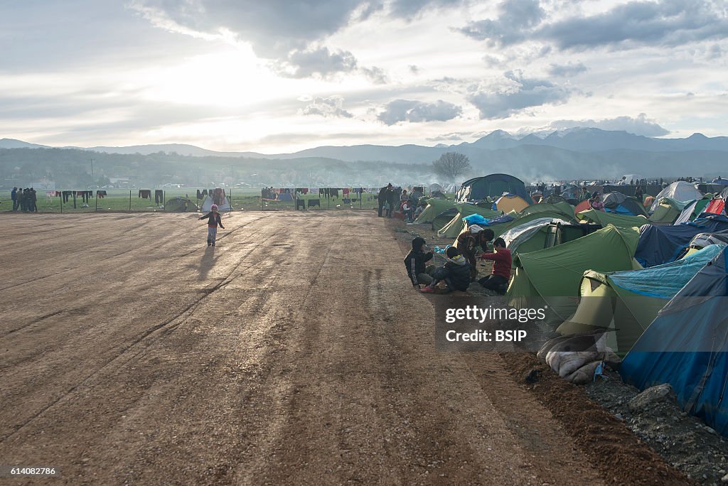 Refugees in Camp