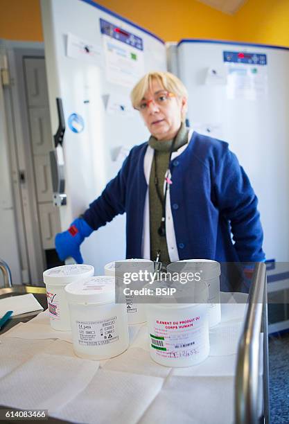 Tissue and cell bank belonging to the EFS . The bank's mission is to ensure France's self-sufficiency in cell and tissue products. The bank prepares,...