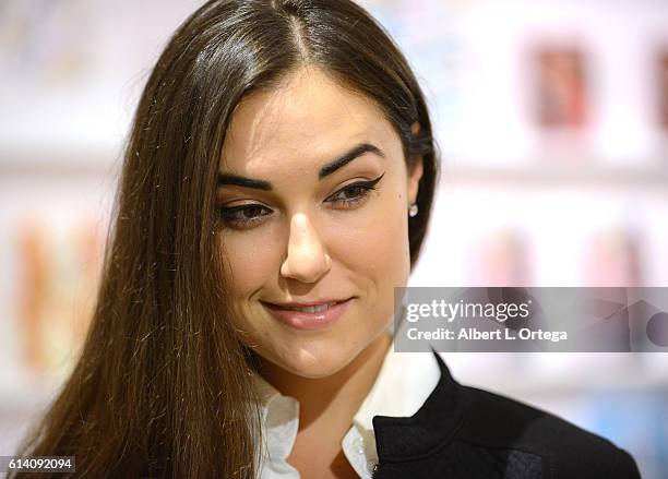 Actress/author Sasha Grey Signs Copies Of Her New Book "The Janus Chamber" held at The Ripped Bodice on October 11, 2016 in Culver City, California.
