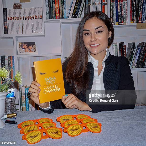 Sasha Grey at The Ripped Bodice on October 11, 2016 in Culver City, California.