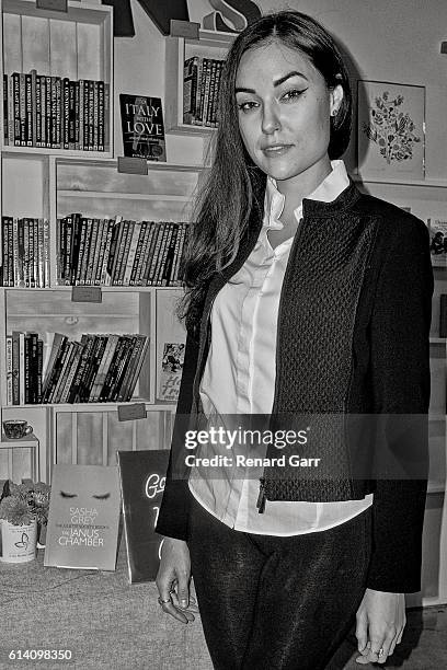 Sasha Grey at The Ripped Bodice on October 11, 2016 in Culver City, California.