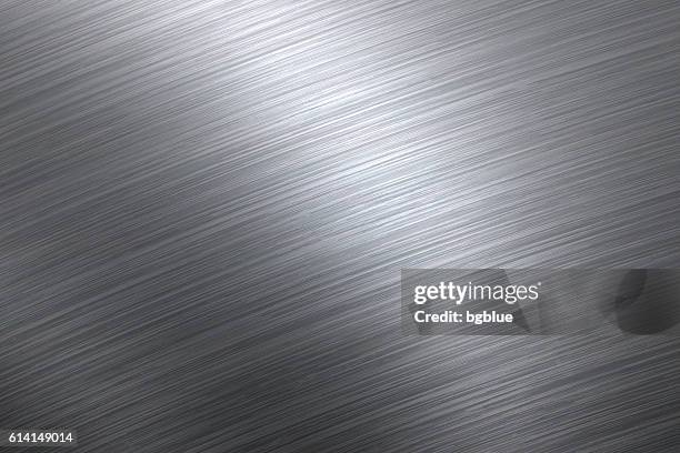gebürstetes metall hintergrund - gebürstetes metall stock-grafiken, -clipart, -cartoons und -symbole