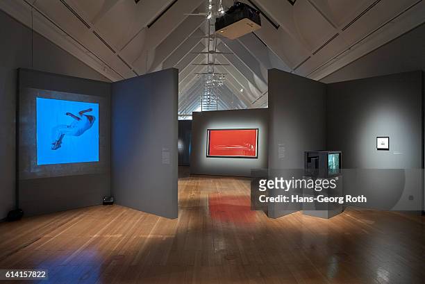 General view during the 'Ulay Life-Sized' exhibition preview at Schirn Kunsthalle on October 12, 2016 in Frankfurt am Main, Germany.