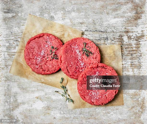 burger steak cutlets - cutlets fotografías e imágenes de stock