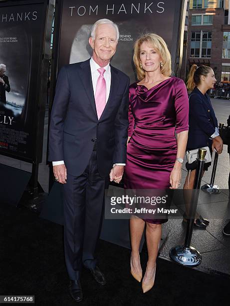 Pilot Chelsey "Sully" Sullenberger attends the screening of Warner Bros. Pictures' 'Sully' at the Director's Guild of America on September 8, 2016 in...