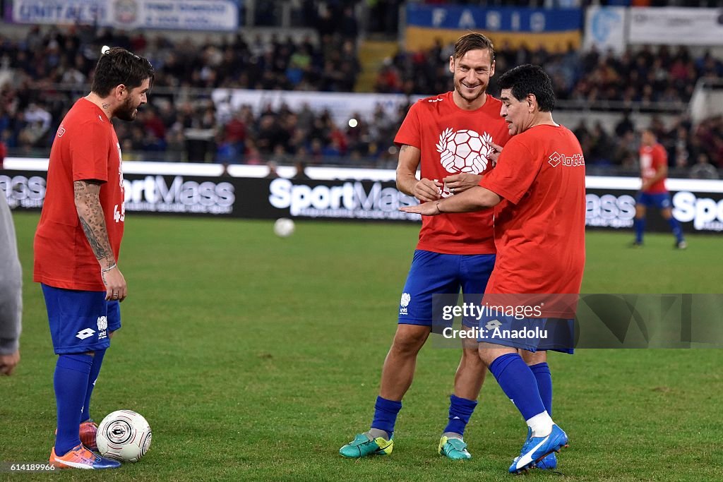 Football match for charity