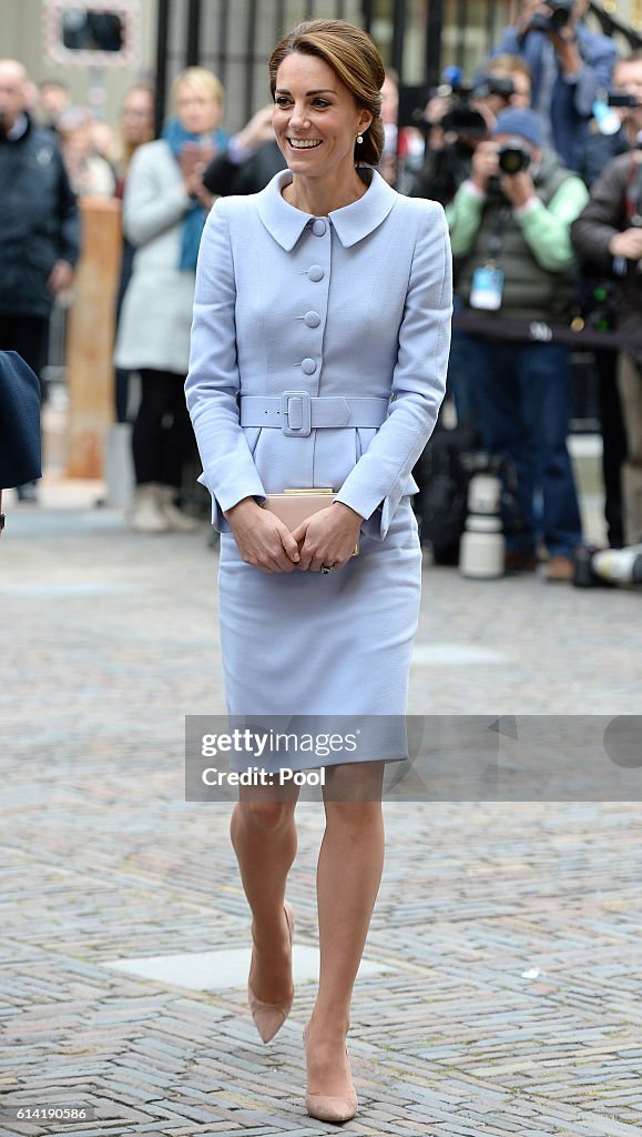 The Duchess Of Cambridge Visits The Netherlands