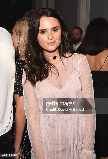 Venetia Falconer attends the launch of the Esquire Townhouse with Dior on October 12, 2016 in London, England.