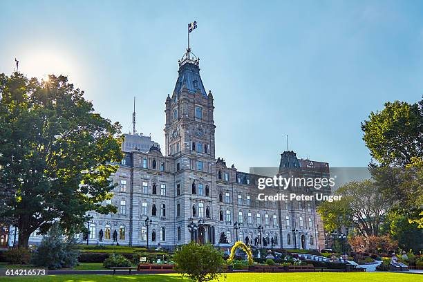 parliament building,quebec city - quebec parliament stock pictures, royalty-free photos & images