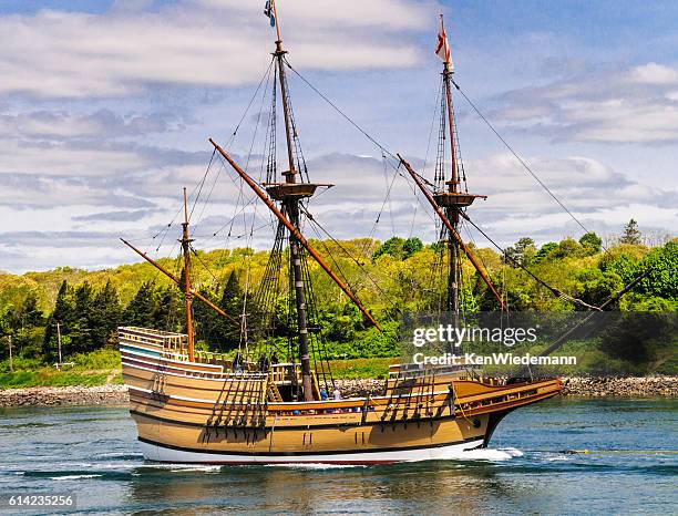 Mayflower The Mayflower Ship Photos and Premium High Res Pictures - Getty Images