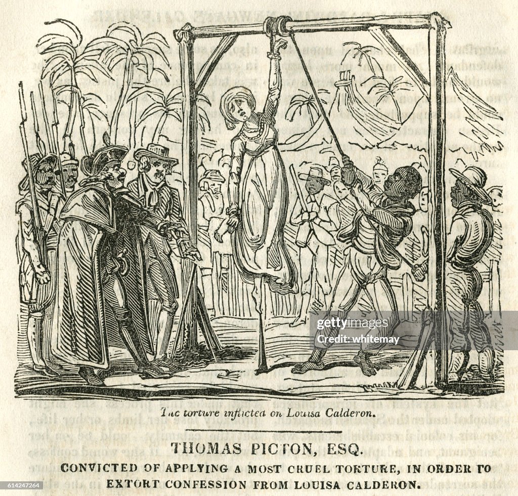 Thomas Picton, convicted of torture