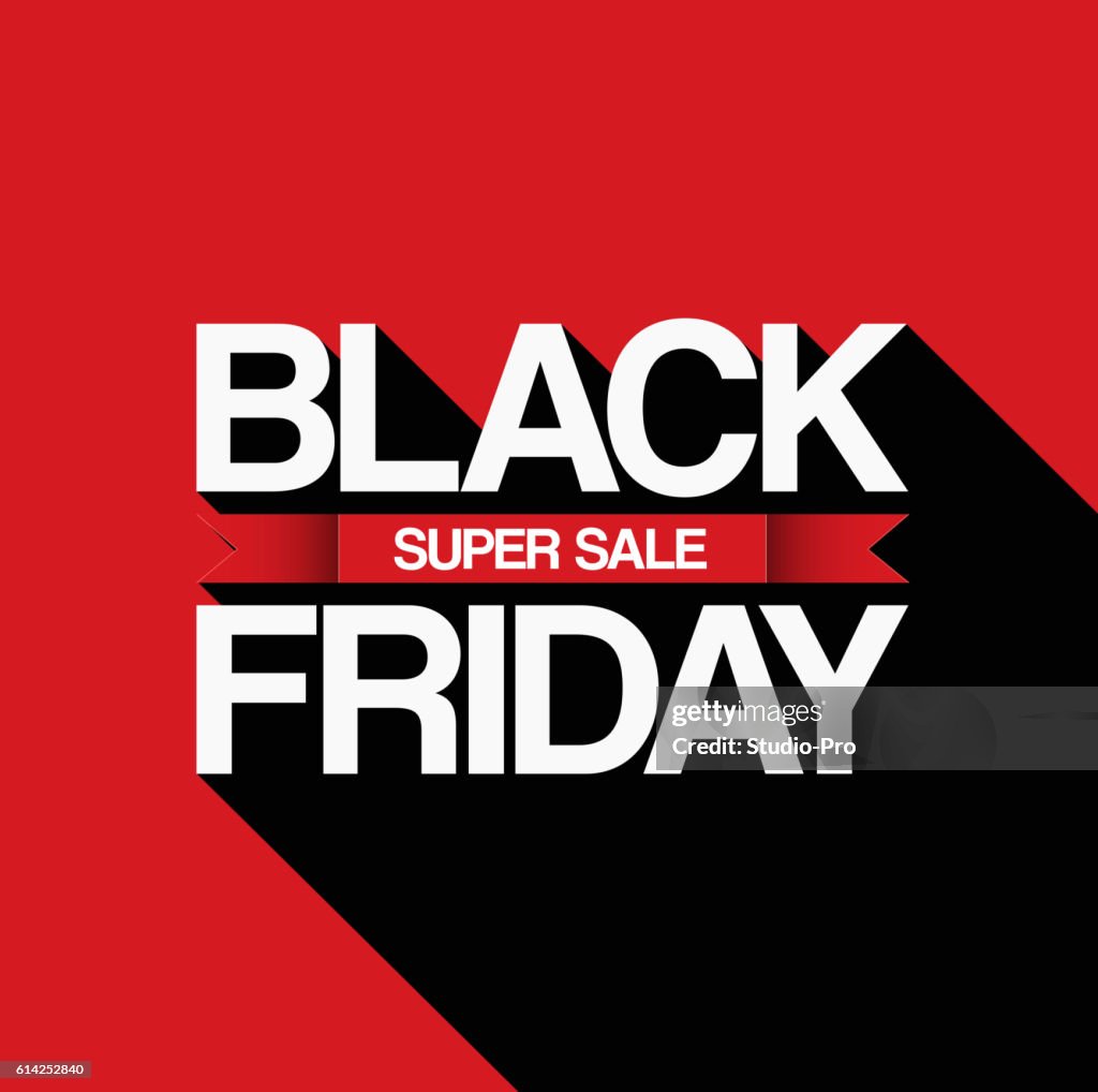 Black friday sale design template