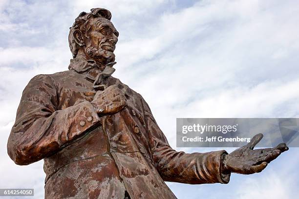 Abraham Lincoln statue in Union Square Park.