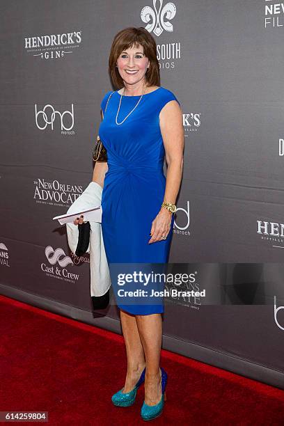 Jeanne Caldarera attends the New Orleans premiere of 'LBJ' at The Orpheum Theatre on October 12, 2016 in New Orleans, Louisiana.