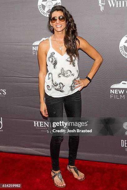 Amy Savannah attends the New Orleans premiere of 'LBJ' at The Orpheum Theatre on October 12, 2016 in New Orleans, Louisiana.