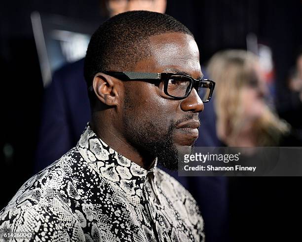 Actor/comic Kevin Hart walks the red carpet for the screening of his concert film, "What Now?" at Regal Gallery Place on October 12, 2016 in...