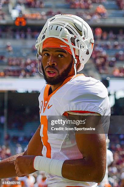 Tennessee Volunteers wide receiver Josh Malone during the Tennessee Volunteers vs Texas A&M Aggies game at Kyle Field, College Station, Texas.