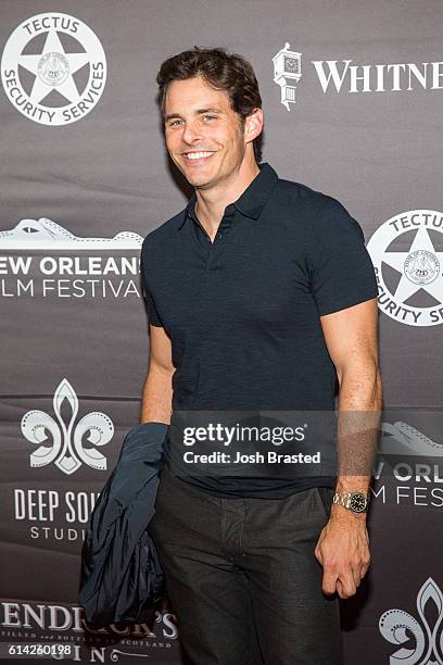 James Marsden attends the New Orleans premiere of 'LBJ' at The Orpheum Theatre on October 12, 2016 in New Orleans, Louisiana.