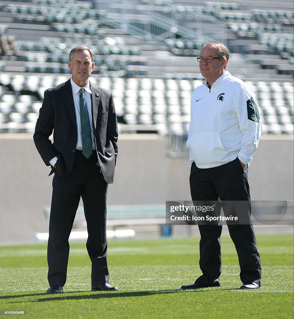 NCAA FOOTBALL: OCT 08 BYU at Michigan State