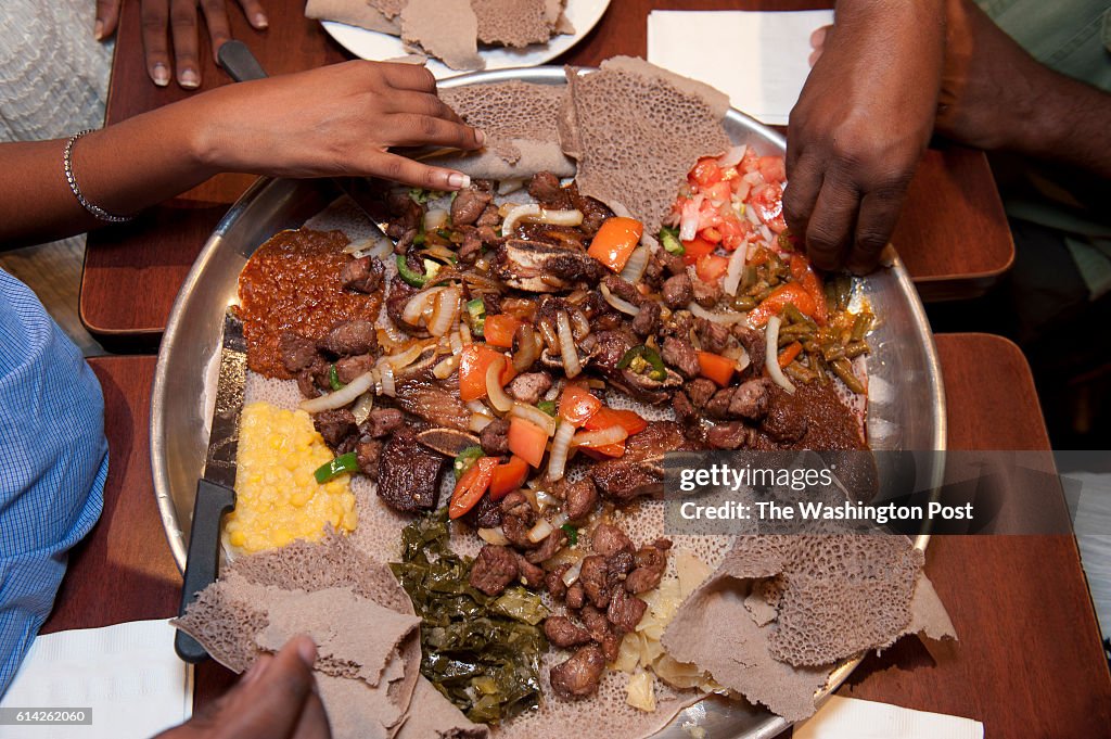 Injera from Ethiopian Teff.