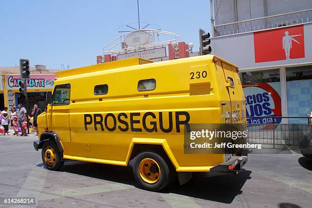 Prosegur global security service provider armored truck.