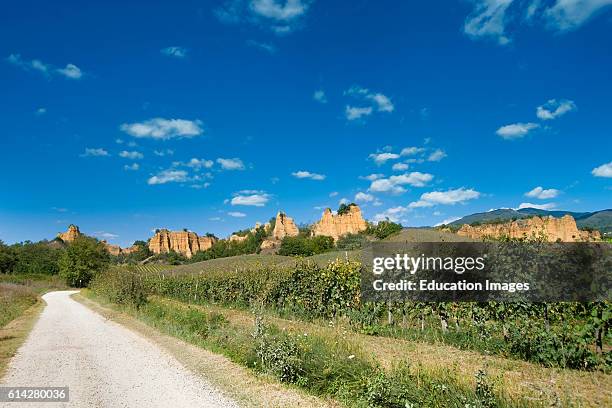 Balze del valdarno, castelfranco di sopra, toscana, italia.