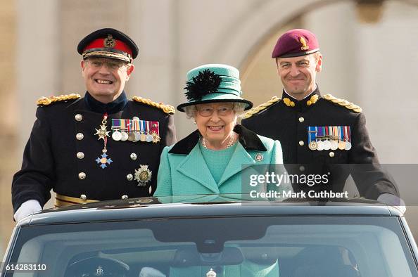The Queen Visits The Corps Of Royal Engineers At Brompton Barracks In Celebration Of Their 300th Anniversary The Queen Visits The Corps Of Royal Engineers At Brompton Barracks In Celebration Of Their 300th Anniversary