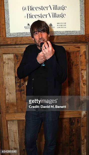 Alex James attends the Bicester Village British Wool Collective on October 13, 2016 in Bicester, England.