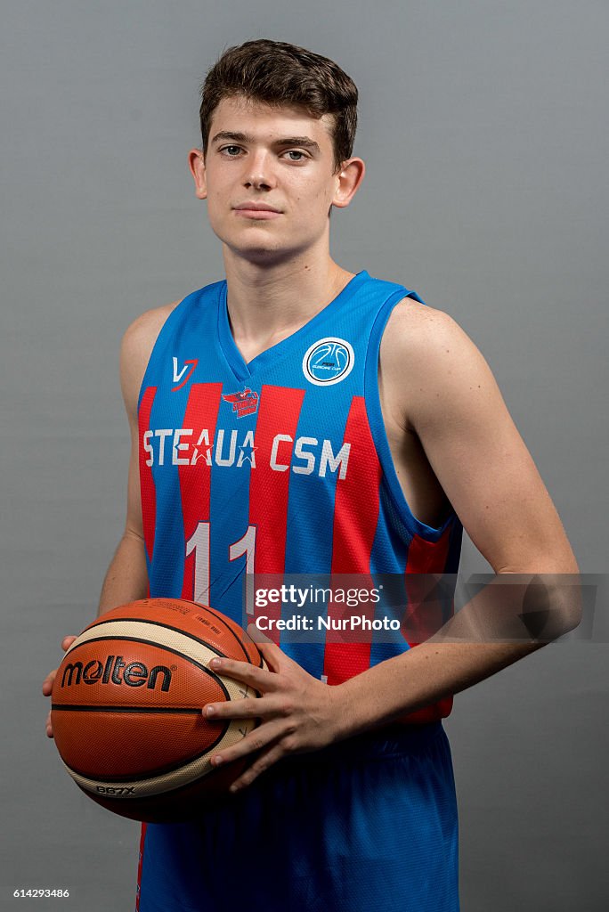 The oficial photo session of Steaua - FIBA Europe Cup 2016-17 season