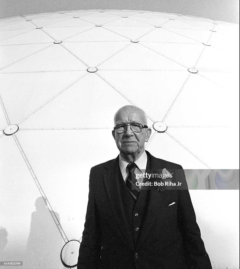 Portrait Of Buckminster Fuller