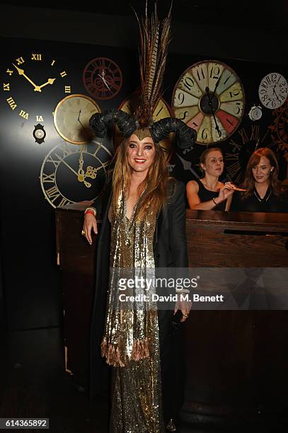 Alice Temperley attends the Unicef UK Halloween Ball, raising vital funds to support Unicef's life-saving work for Syrian children in danger, at One...