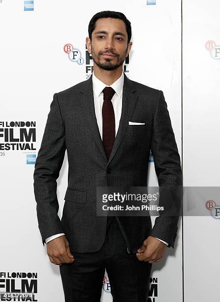 Actor Riz Ahmed attends the 'City Of Tiny Lights' screening in association with Mobo Films during the 60th BFI London Film Festival at Picturehouse...