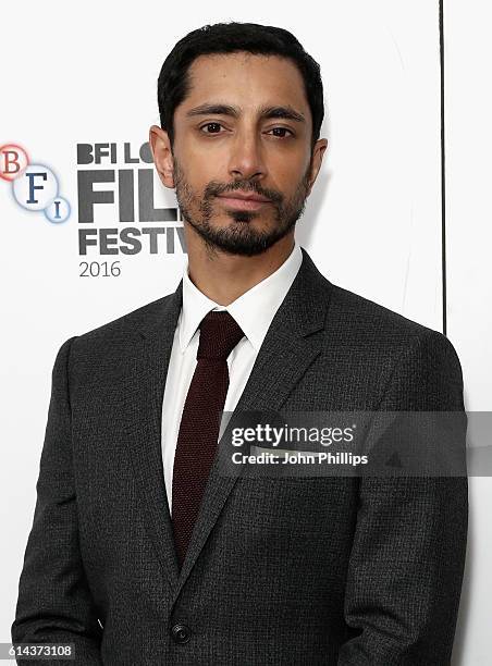 Actor Riz Ahmed attends the 'City Of Tiny Lights' screening in association with Mobo Films during the 60th BFI London Film Festival at Picturehouse...