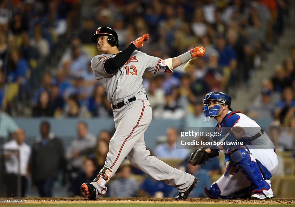 MLB: JUL 05 Orioles at Dodgers