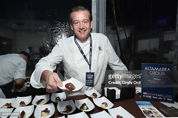 Chef Michael White attends Barilla's Italian Table hosted by Giada De Laurentiis during the Food Network & Cooking Channel New York City Wine & Food...