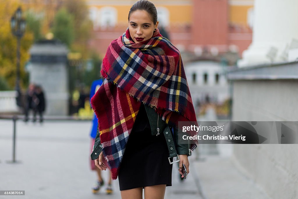 Street Style Day 1 - Mercedes-Benz Fashion Week Russia