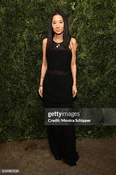 Fashion designer Vera Wang attends the "Franca: Chaos And Creation" New York Screening at Metrograph on October 13, 2016 in New York City.