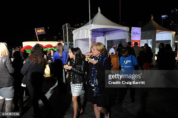 At the Food Network and Cooking Channel New York City Wine and Food Festival on October 13, 2016 in New York City.