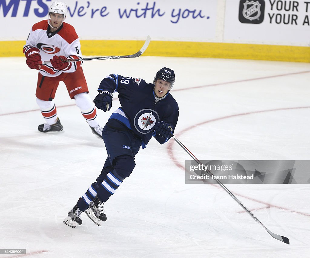 Carolina Hurricanes v Winnipeg Jets