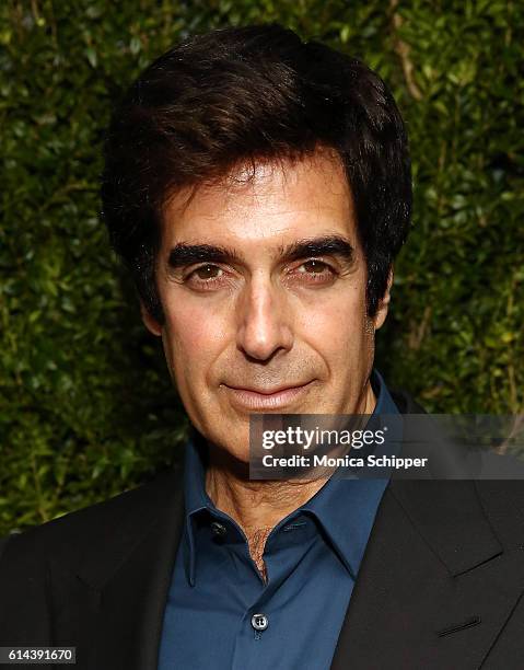 Illusionist David Copperfield attends the "Franca: Chaos And Creation" New York Screening at Metrograph on October 13, 2016 in New York City.