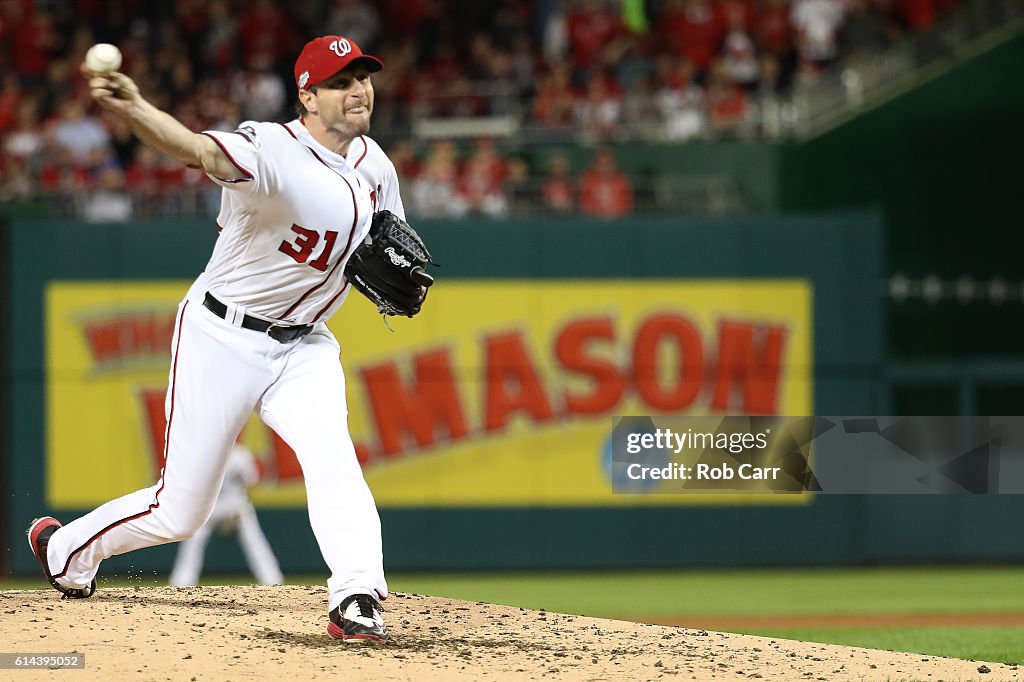 Division Series - Los Angeles Dodgers v Washington Nationals - Game Five